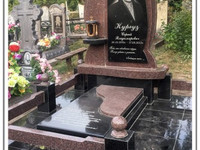 Мемориал из гранита  комбинированный