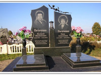 Гранитное надгробие на двоих