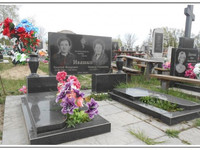 Гранитное надгробие  на двоих