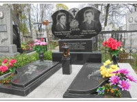Гранитное надгробие на двоих