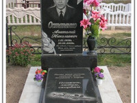 Надгробие  из гранита 120*60*8